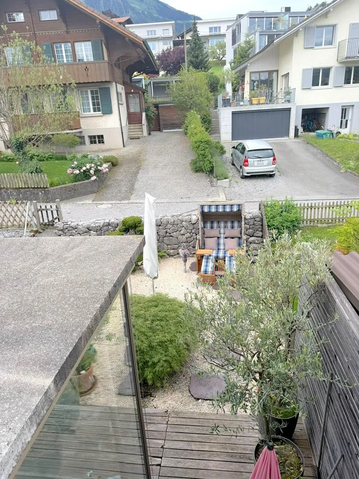 Charmantes 4.5-Zimmer-Reiheneinfamilienhaus in Spiez mit schöner Au...