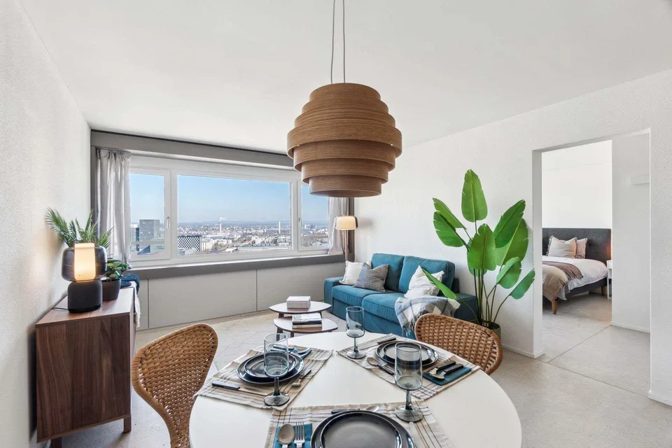 Moderne 2 Zimmerwohnung mit Panoramaweitblick