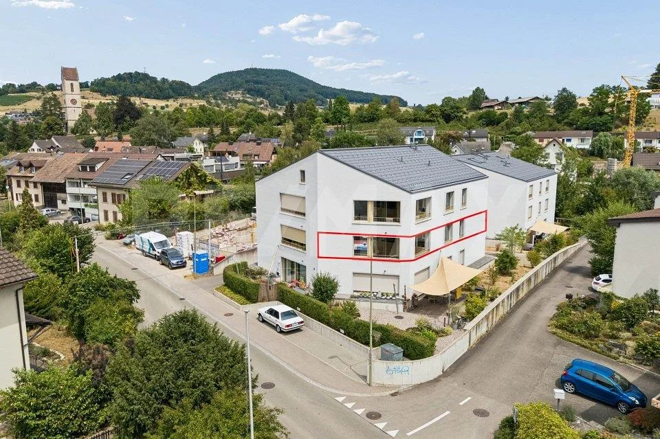 Modernes Wohnen am Eibach mit sonniger Loggia