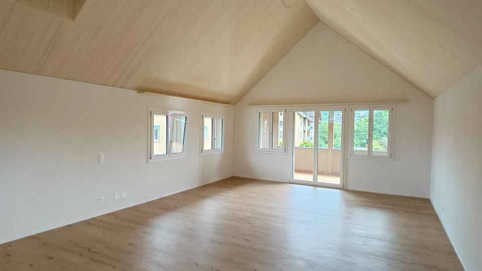 Erstbezug – modernes Loft mit grosszügiger Loggia und viel Natur