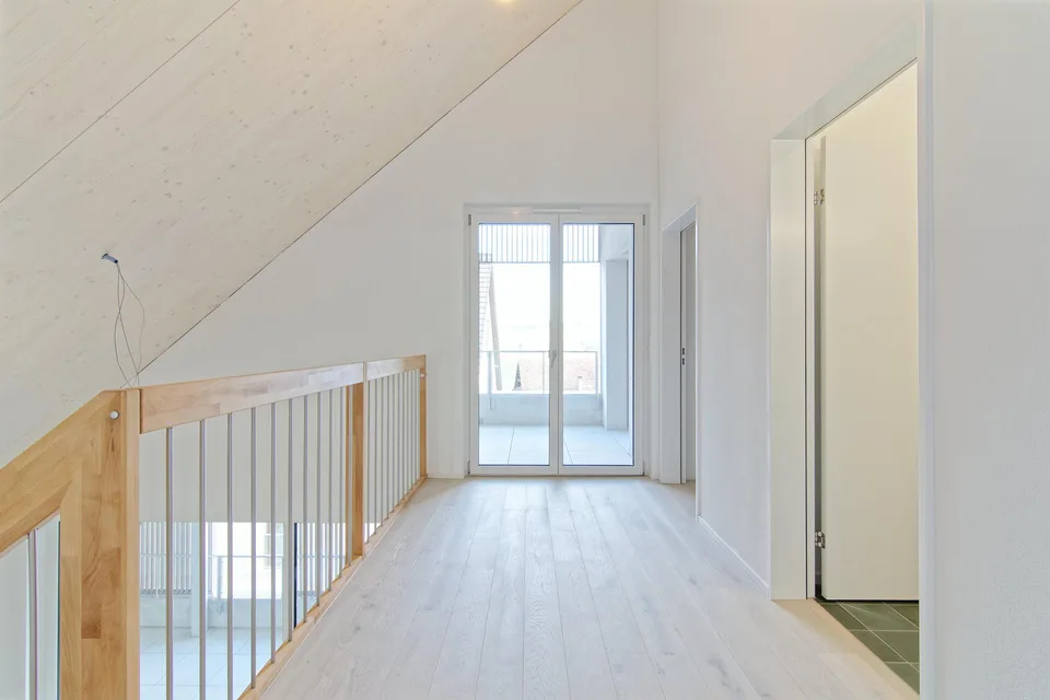 Attraktive 4.5-Zimmer-Dachgeschosswohnung mit zwei Loggien