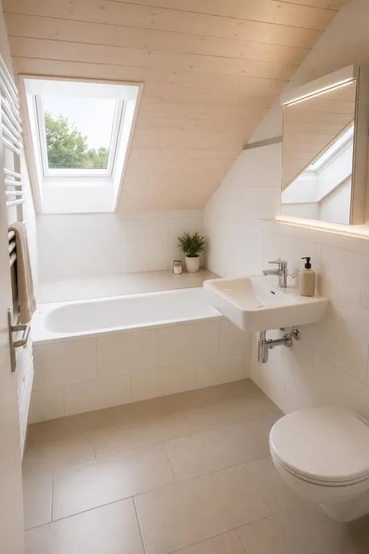 Exklusive Dachwohnung mit Balkon im Grünen!