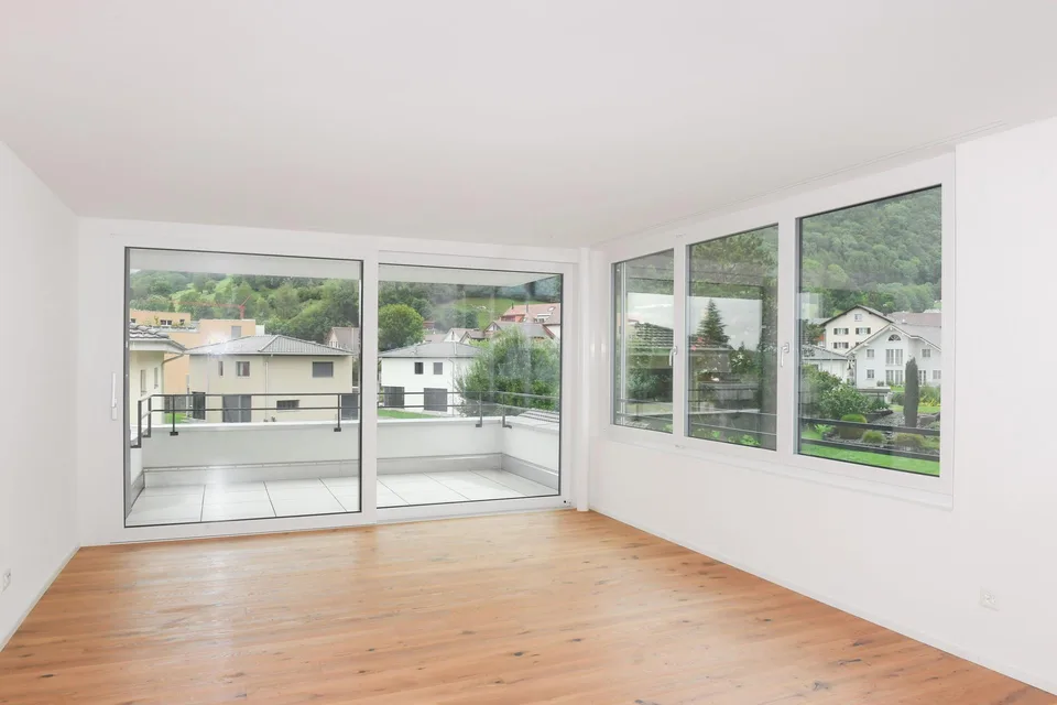 Modern wohnen mit Blick ins Grüne - 3.5 Zimmerwohnung in Rüthi
