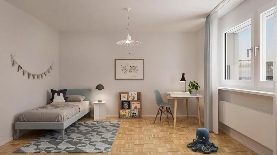 4.5 Zimmerwohnung in Oberwil - Urban wohnen, natürlich leben