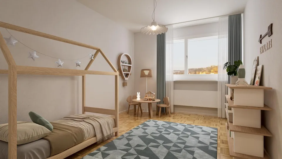 4.5 Zimmerwohnung in Oberwil - Urban wohnen, natürlich leben