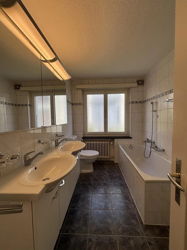 4.5-Zimmerwohnung mit Seesicht und grosszügigem Umschwung