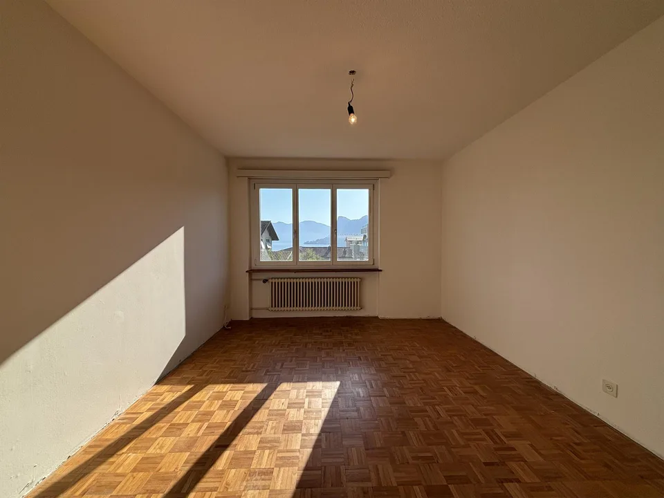 4.5-Zimmerwohnung mit Seesicht und grosszügigem Umschwung