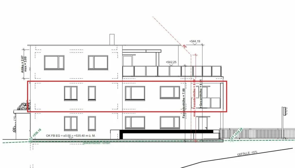 Zu vermieten 4½ Zi.-Erstbezugswohnung an der Käsernstrasse 9 in 835...