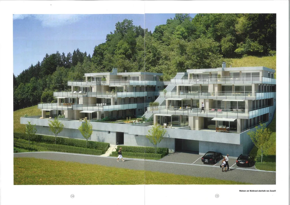 Your dream terrace apartment in Zuzwil