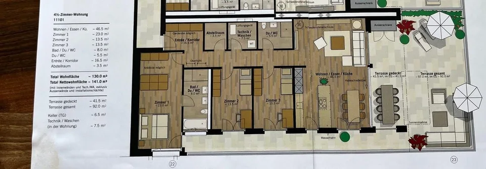 Your dream terrace apartment in Zuzwil