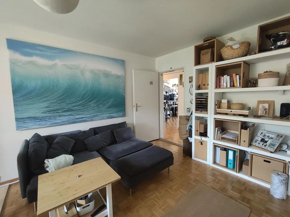 helle 3.5-Zimmer-Wohnung mit Balkon befristet Oktober 26- April 28