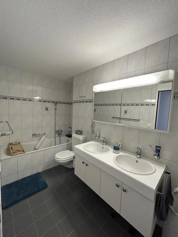 4.5-Zimmer-Wohnung mit Seeblick, grosser Dachterrasse & privatem Seezugang