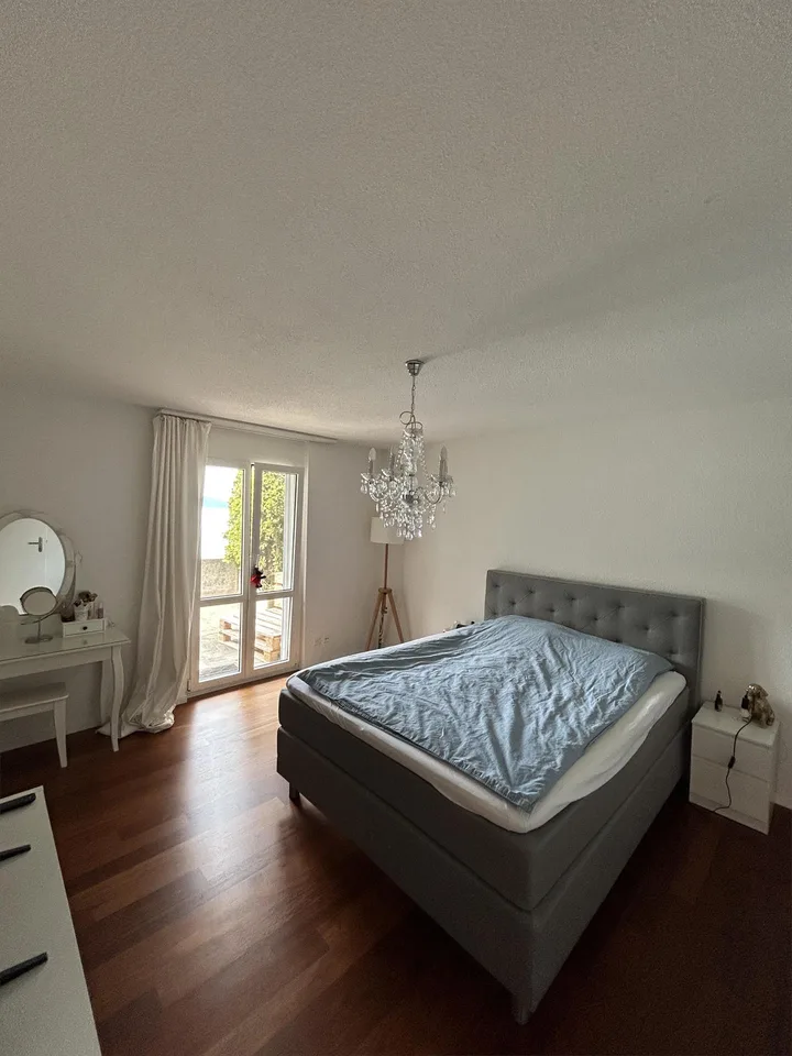 4.5-Zimmer-Wohnung mit Seeblick, grosser Dachterrasse & privatem Seezugang