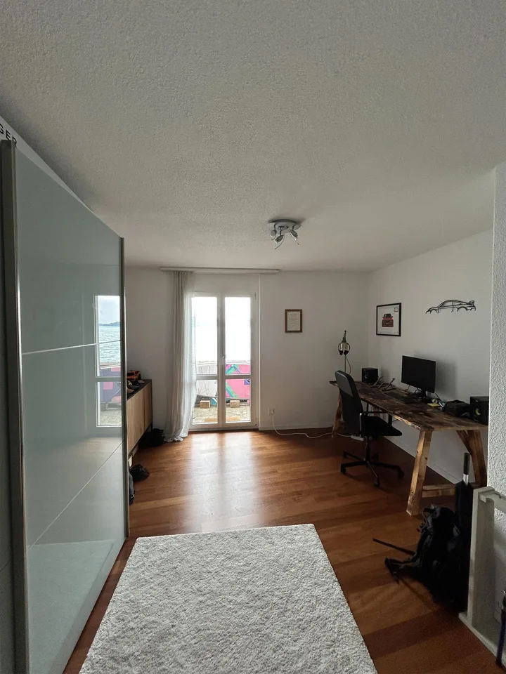 4.5-Zimmer-Wohnung mit Seeblick, grosser Dachterrasse & privatem Seezugang