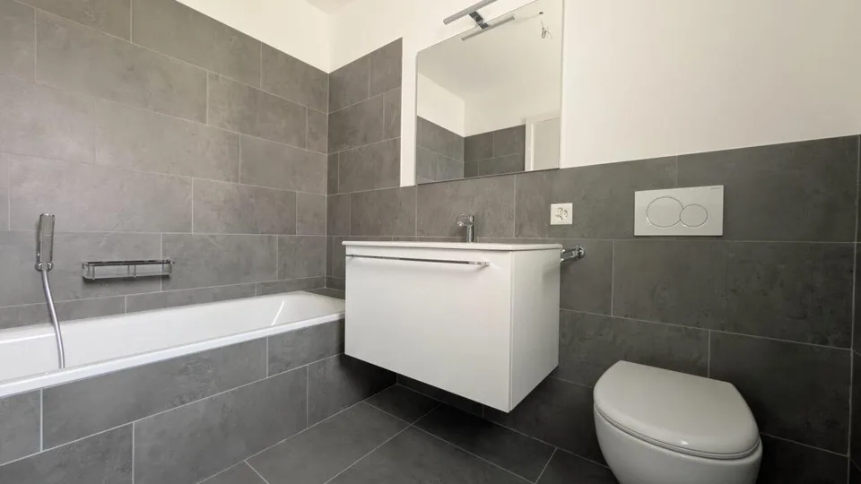 Privater Garten und modernes Design