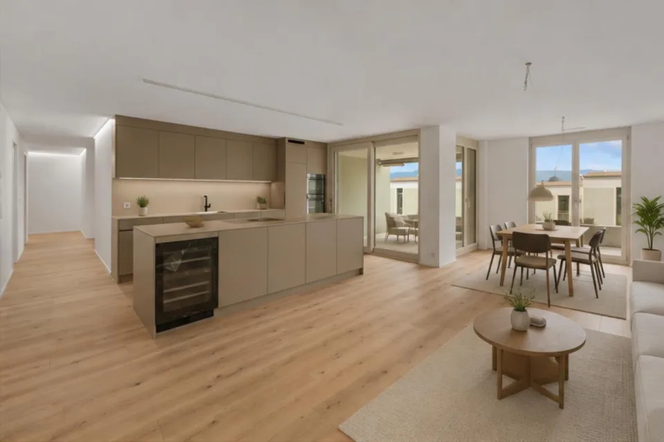 TILIA | Neubau 4.5-Zimmer mit 127 m2 NWF - Teilseesicht - Bezugsber...