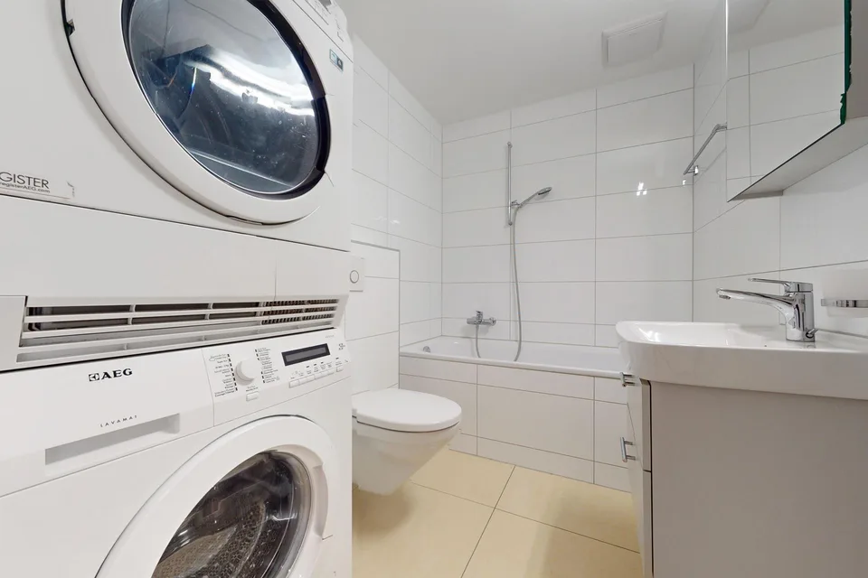 Moderne Wohnung mit Gartensitzplatz - Mieten ohne Kaution