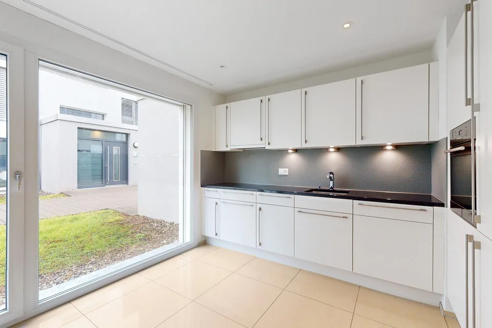 Moderne Wohnung mit Gartensitzplatz - Mieten ohne Kaution