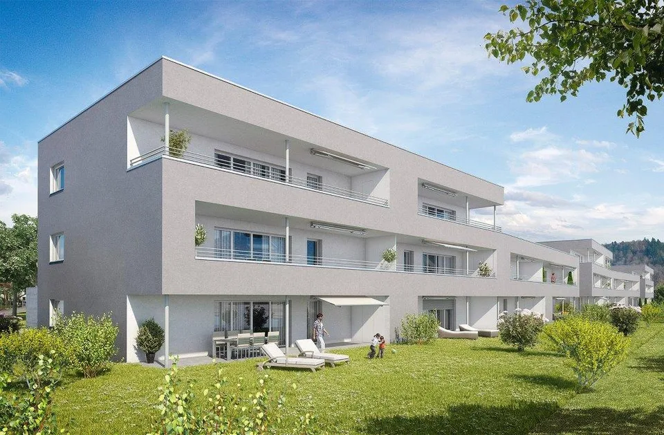 Lichtdurchflutete 3.5-Zimmer Neubauwohnung nahe Aarau