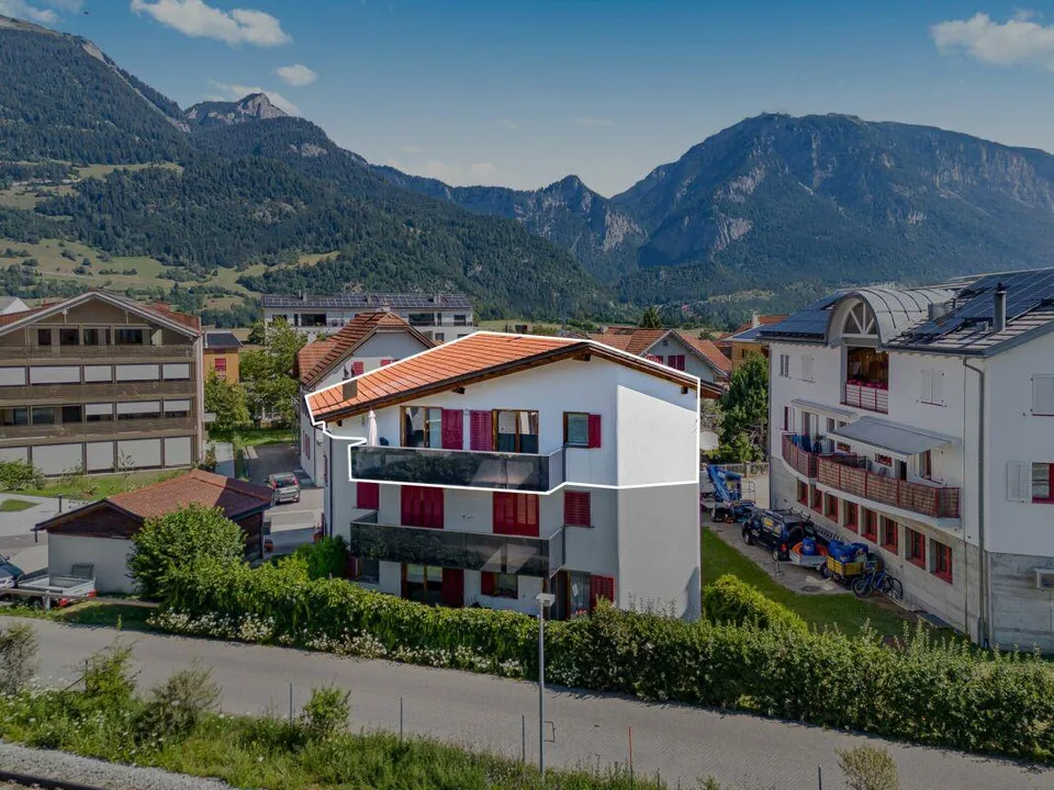 Wohnen mit Weitblick im Herzen von Bonaduz