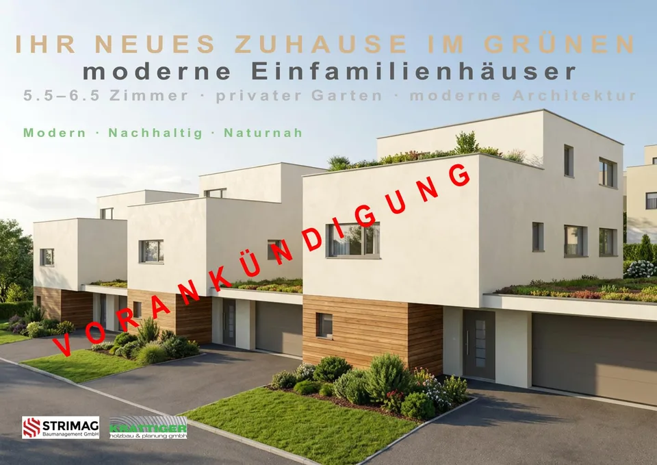 Vorankündigung | Überbauung «Moos» in Istighofen