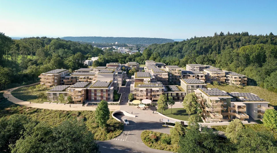 Einzigartige Wohnqualität im Grünen mit direktem Stadtanschluss