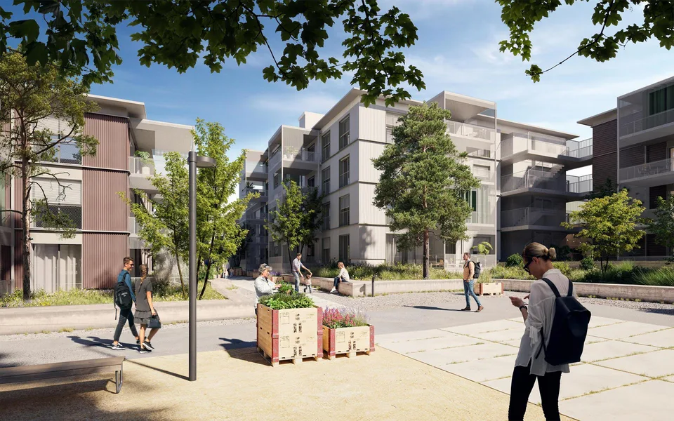 Einzigartige Wohnqualität im Grünen mit direktem Stadtanschluss