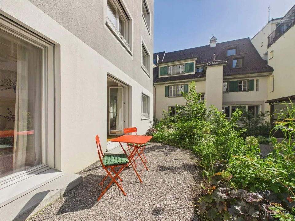 Der Dorfplatz erwacht zu neuem Leben