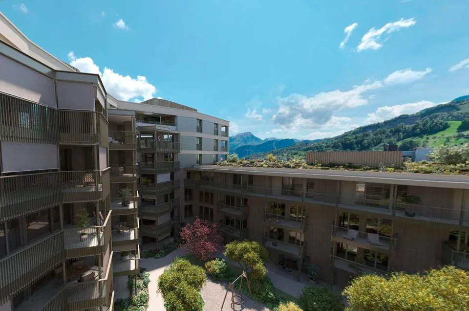 Erstvermietung Mattenplatz Kriens - Modern Living. Luzern Süd.