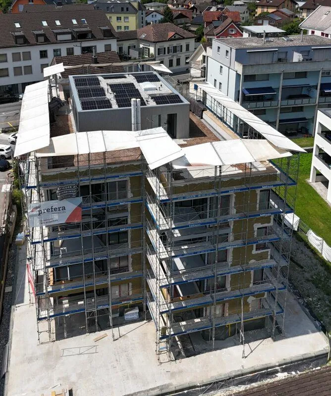 Wohnen im Zentrum von Mels