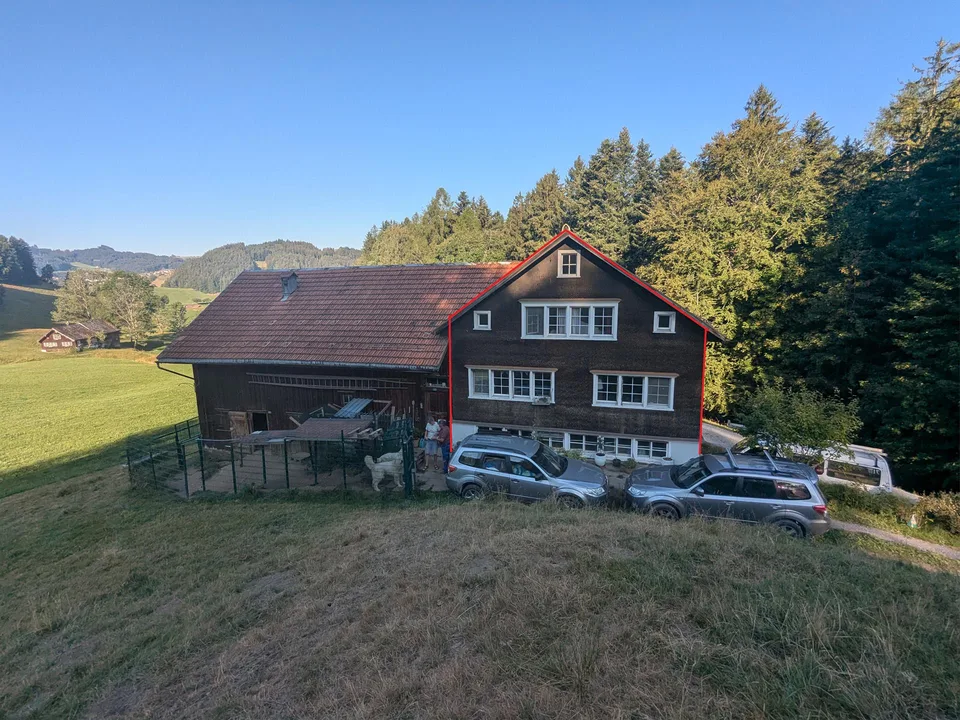 Hausteil ohne Scheune an Alleinlage