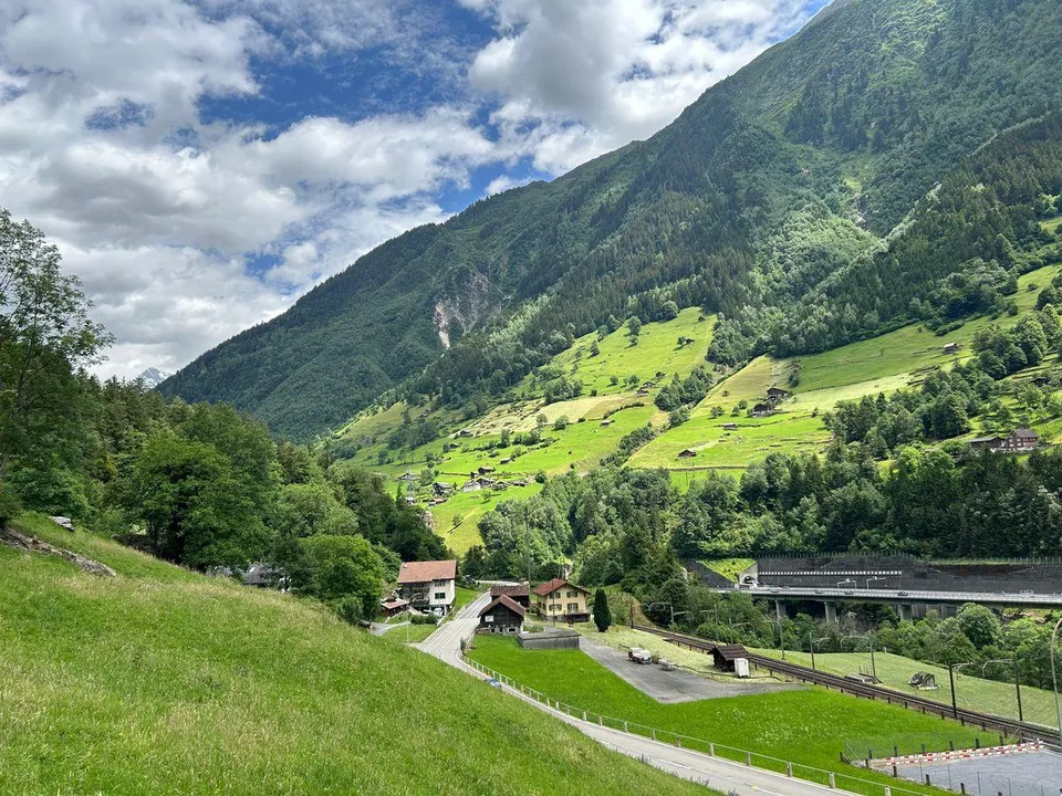 Bauland mit toller Bergsicht