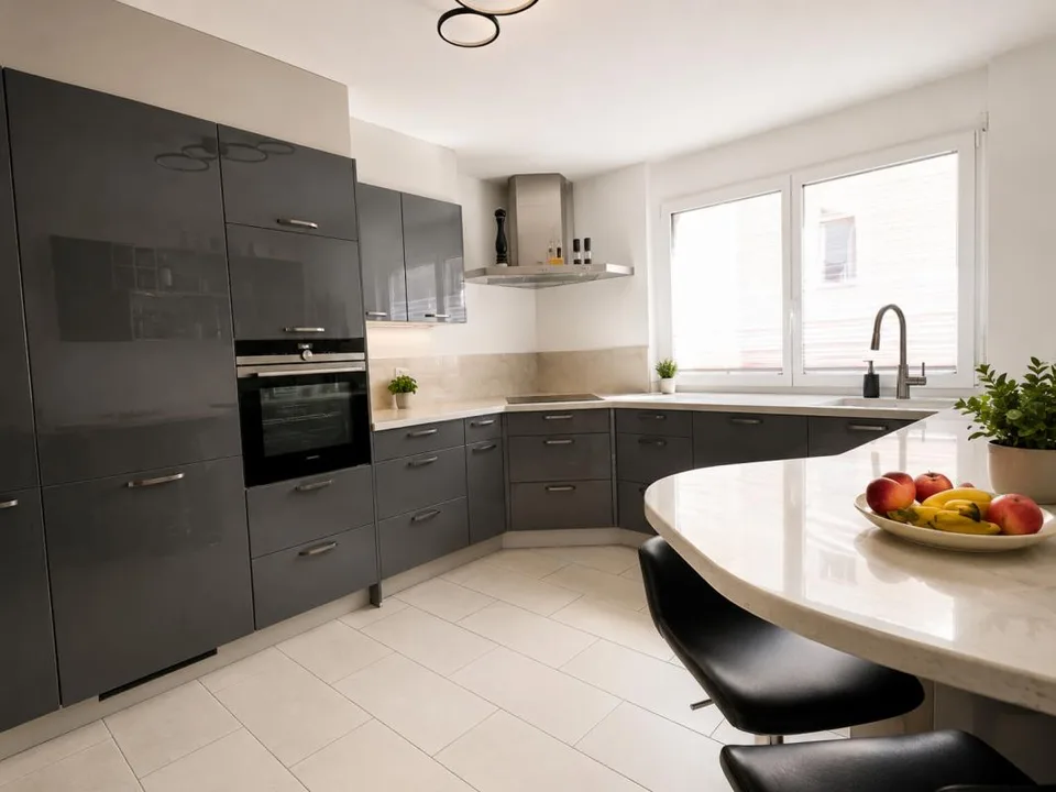 Esperienza di vita esclusiva: Maisonette urbana con oasi di benessere privata e vista.