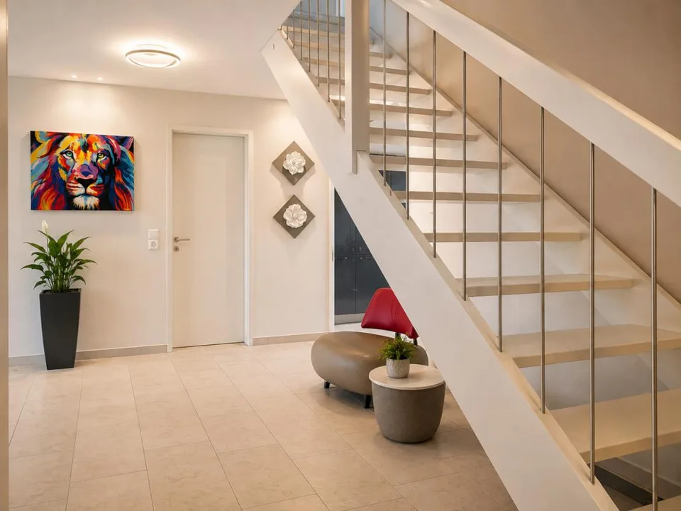 Esperienza di vita esclusiva: Maisonette urbana con oasi di benessere privata e vista.