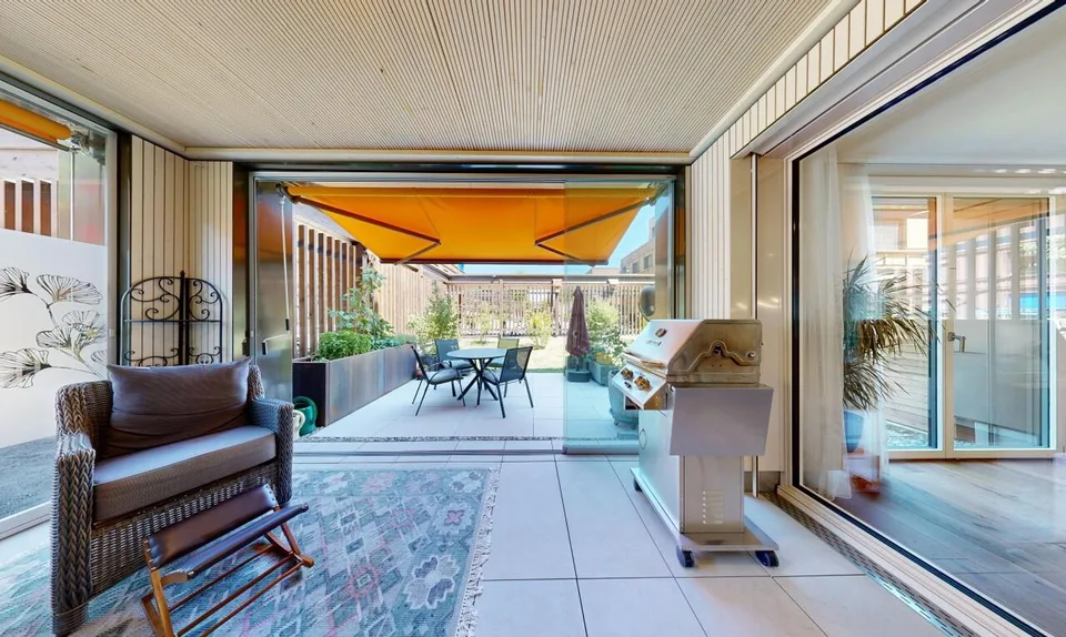 Moderne 3.5-Zimmer-Gartenwohnung mit grosszügigem Aussenbereich
