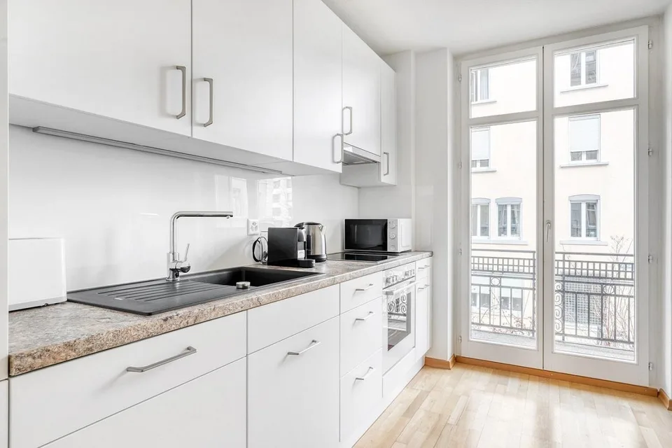 Moderne 3-Zimmer-Wohnung mit Balkon in Zürich Aussersihl