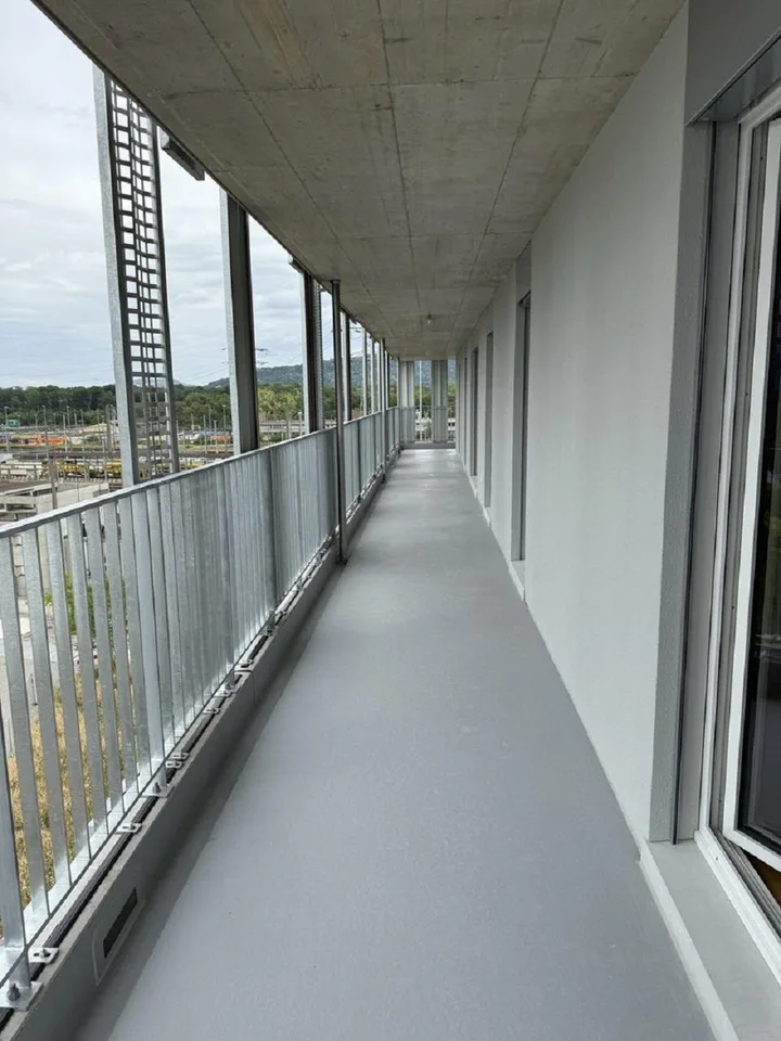 Modern 3-room apartment with balcony and beautiful view in Muttenz