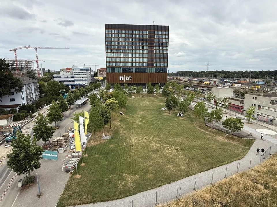 Modern 3-room apartment with balcony and beautiful view in Muttenz