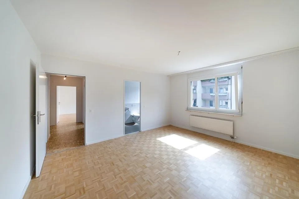 Lichtdurchflutete Wohnung mit Chemine