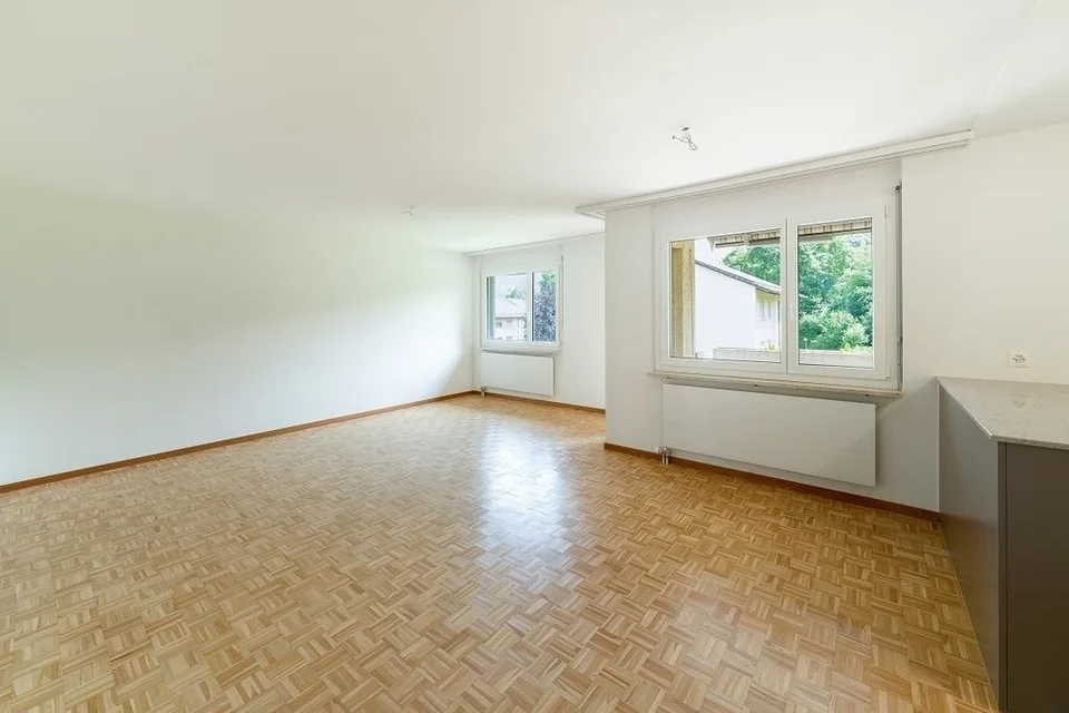 Geräumige, helle Dach-Wohnung (kein Lift)