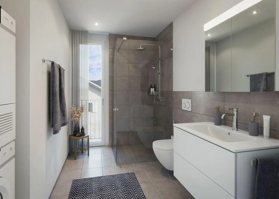 First-time rental - Exclusive 3½-room new apartment with spacious balcony