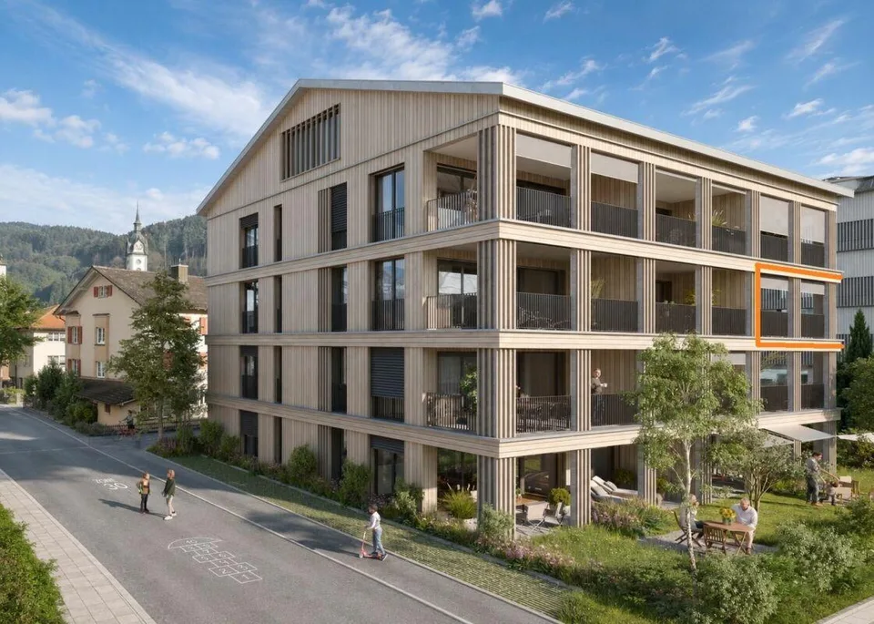 Erstvermietung - Exklusive 3½-Zimmer-Neubauwohnung mit grosszügigem...