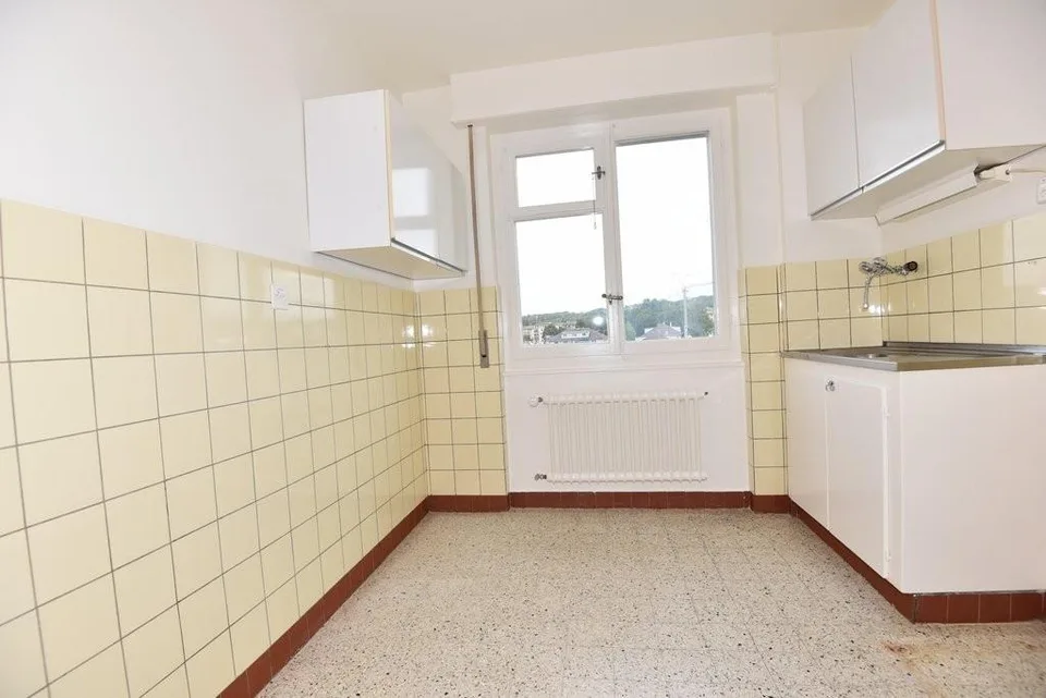 In der Nähe des Bahnhofs Renens