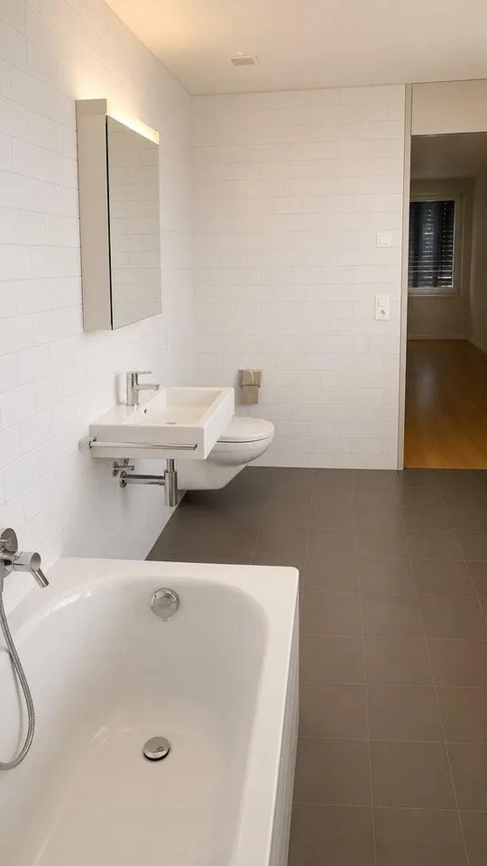 Vivre dans le vert - appartement 3.5 pièces central avec balcon