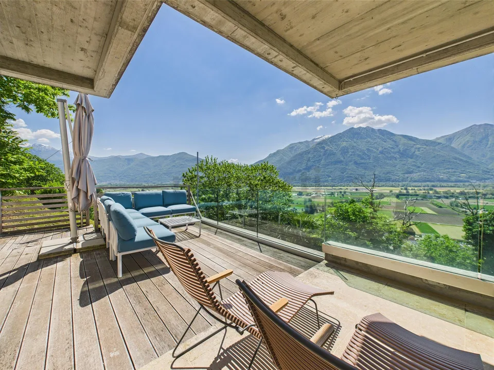 Esclusivo Appartamento con Vista lago Panoramica a Gordola