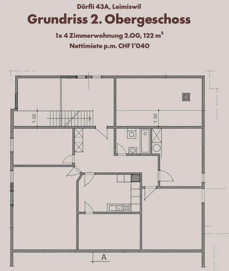 Grosszügiges Mehrfamilienhaus mit top Rendite und Parkmöglichkeit, ...