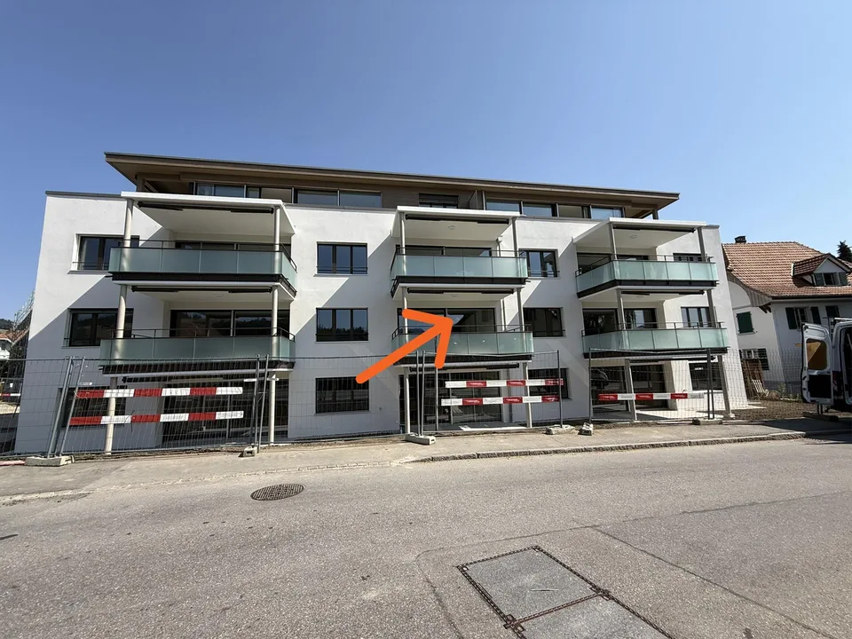 Wunderschöne 3,5-Zimmer Neubauwohnung, mit gr. Balkon in Riggisberg