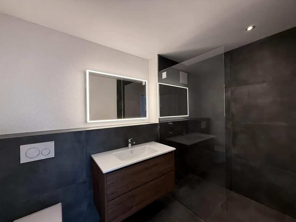 Wunderschöne 3,5-Zimmer Neubauwohnung, mit gr. Balkon in Riggisberg