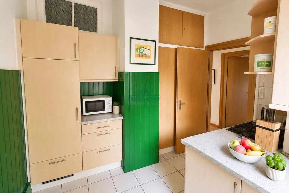 Charmante 3-Zimmeraltbauwohnung im beliebten St. Johann-Quartier