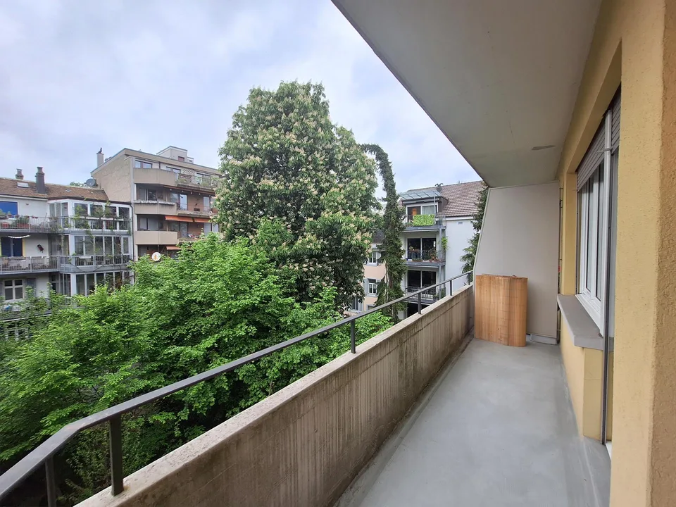Wohnung mit Blick ins Grüne